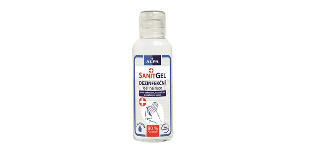 SANITGEL dezinfekční gel na ruce 100 ml                                                                                                                                                                                                                   
