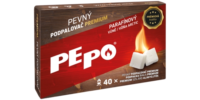 PE-PO pevný podpalovač Premium 40 podpalů                                                                                                                                                                                                                 