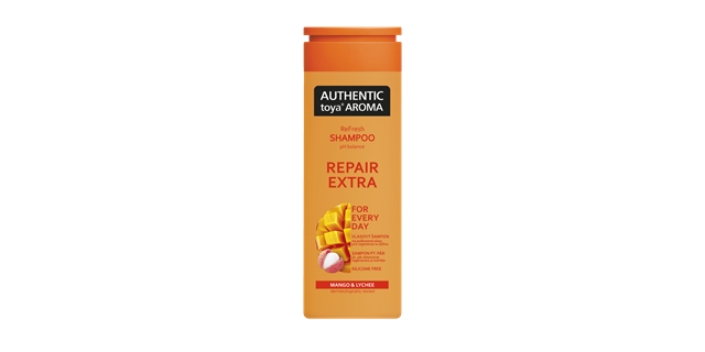 AUTHENTIC toya AROMA vlasový šampon 400 ml Repair Extra                                                                                                                                                                                                   