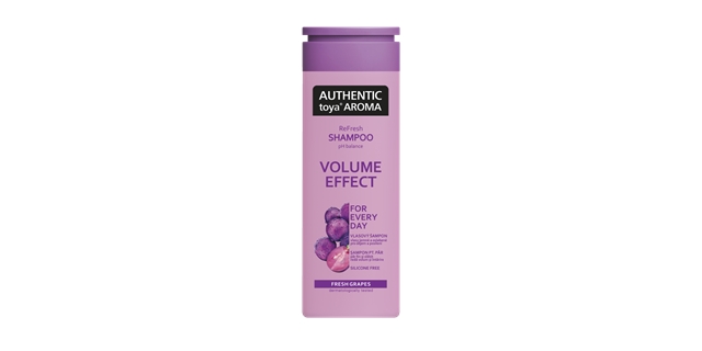 AUTHENTIC toya AROMA vlasový šampon 400 ml Volume Effect                                                                                                                                                                                                  