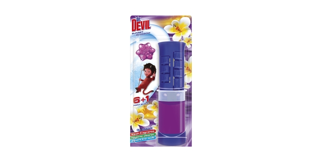 Dr. DEVIL 3in1 WC POINT BLOCK 45 ml Sunset blossom                                                                                                                                                                                                        