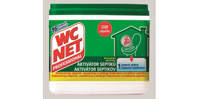 WC NET Aktivátor septiků 16x18g                                                                                                                                                                                                                           