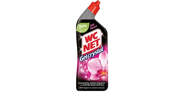 WC NET Gel Crystal Pink Flowers 750ml                                                                                                                                                                                                                     