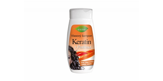 KERATIN + PANTHENOL vlasový šampon 260ml                                                                                                                                                                                                                  