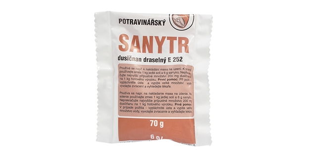 Sanytr dusičnan draselný 70g E252                                                                                                                                                                                                                         