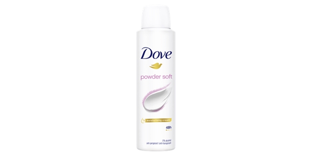 Dove Powder Soft AP sprej 150ml                                                                                                                                                                                                                           