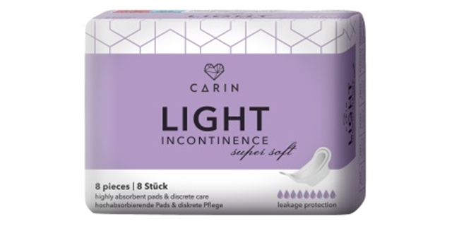 Carin Light INKONTINENCE 8 ks                                                                                                                                                                                                                             