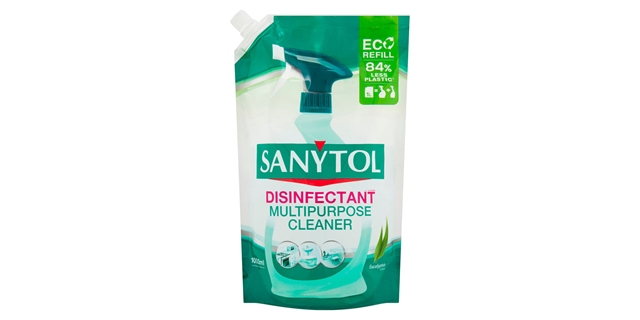 SANYTOL Dezinfekce univerzální čistič - sprej eukalyptus 1.000 ml DOYPACK                                                                                                                                                                                 