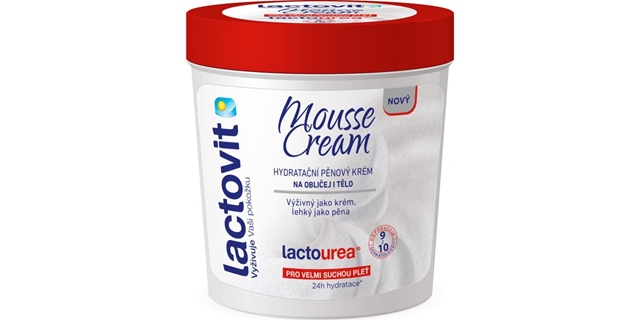 Lactovit Lactourea1° Mousse Cream hydratační pěnový krém 250ml                                                                                                                                                                                            
