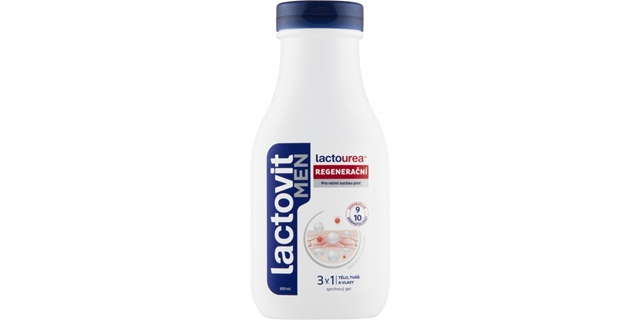 LACTOVIT MEN LACTOUREA 3v1 sprchový gel sensitive 300 ml                                                                                                                                                                                                  