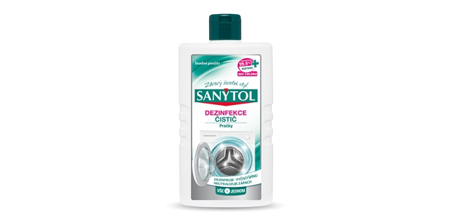 SANYTOL Dezinfekce čistič pračky 250 ml                                                                                                                                                                                                                   