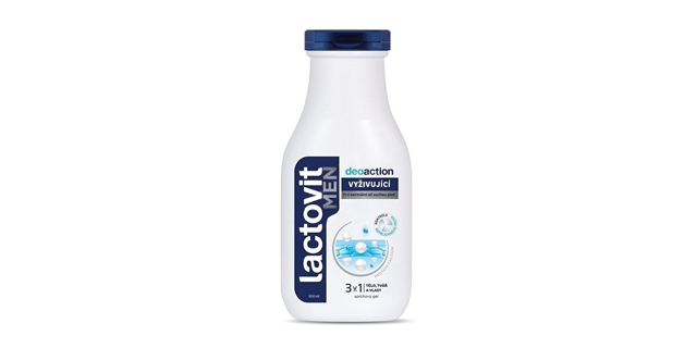 LACTOVIT MEN 3v1 sprchový gel deoaction 300 ml                                                                                                                                                                                                            