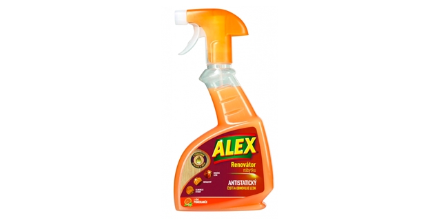 ALEX Renovátor nábytku antistatický pomeranč – sprej 375 ml                                                                                                                                                                                               