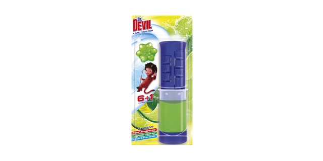 Dr. DEVIL 3in1 WC POINT BLOCK 45ml Lime twister                                                                                                                                                                                                           
