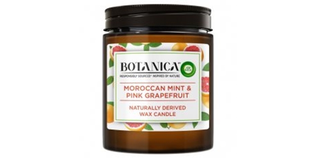 AIR WICK svíčka 205 g Botanica Maroccan Mint&Pink grapefruit_x000D_ _x000D_ _x000D_                                                                                                                                                                       