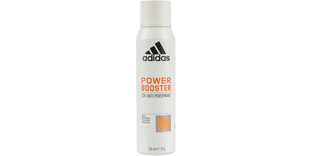 Adidas Antiperspirant sprej 150 ml Power Booster bílý 72h                                                                                                                                                                                                 
