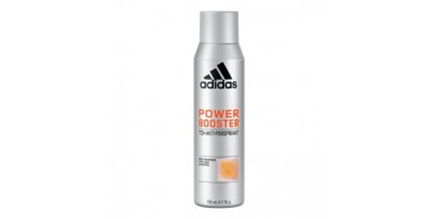 Adidas Antiperspirant sprej 150 ml Power Booster stříbrný 72h                                                                                                                                                                                             