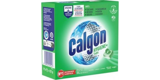 Calgon Hygiene Tabs 3v1 Tablety do pračky 17 ks                                                                                                                                                                                                           
