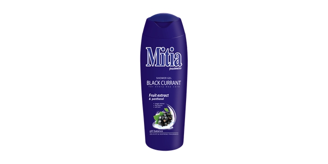 MITIA freshness sprchový gel 400 ml Black currant                                                                                                                                                                                                         