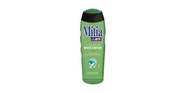 MITIA for men 2in1 sprchový gel 400 ml Speed energy                                                                                                                                                                                                       