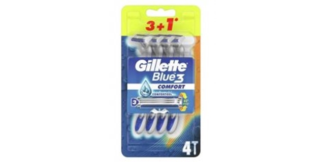 Gillette Blue 3 Comfort - 4 ks                                                                                                                                                                                                                            