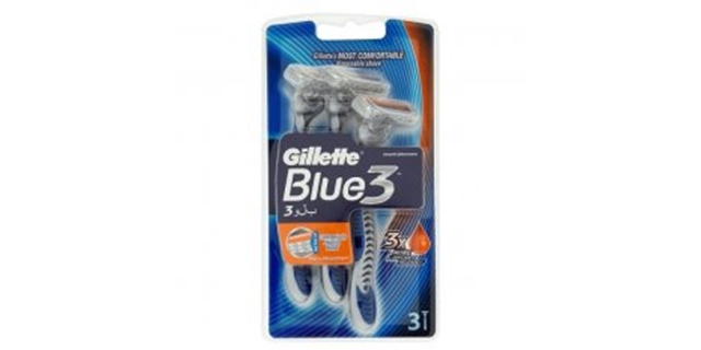 Gillette Blue 3 Comfort jednorázové žiletky 3ks                                                                                                                                                                                                           