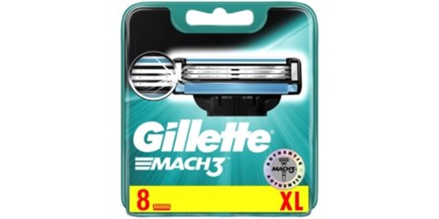 Gillette Mach 3 - 8 náhrad                                                                                                                                                                                                                                