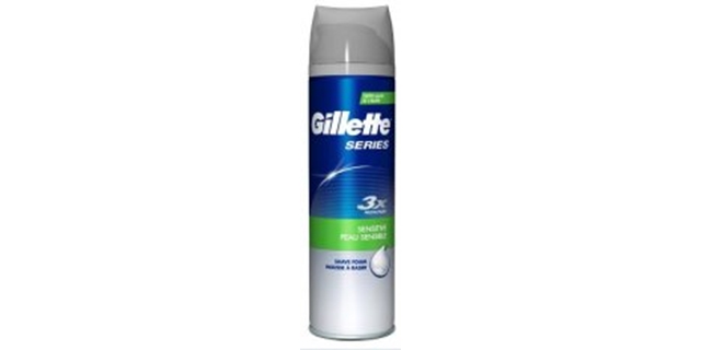 Gillette pěna na holení 250 ml Series Soothing Aloe Vera                                                                                                                                                                                                  