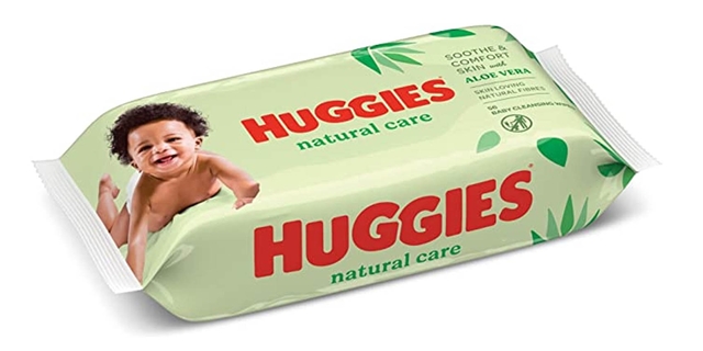 Huggies baby wipes 56ks NATURAL CARE                                                                                                                                                                                                                      
