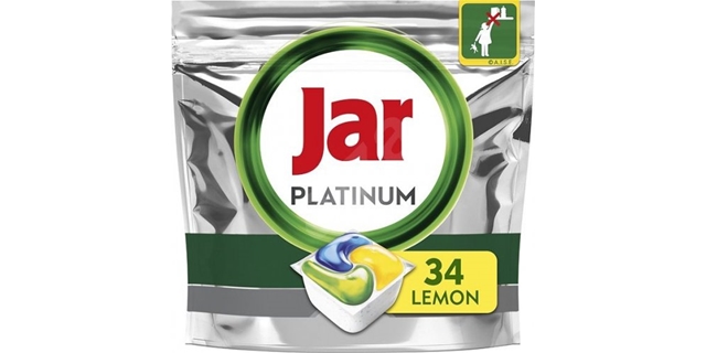 Jar Platinum Kapsle do myčky nádobí 34 ks Lemon                                                                                                                                                                                                           