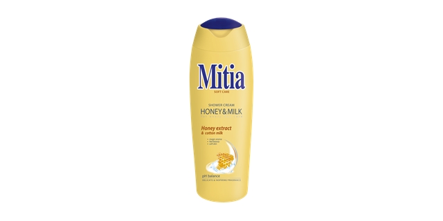 MITIA soft care sprchový krém 400 ml Honey&Milk                                                                                                                                                                                                           