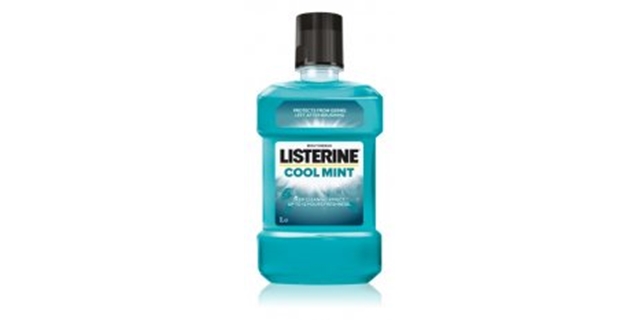 Listerine ústní voda 1 L Cool Mint - CZ                                                                                                                                                                                                                   