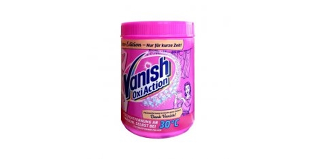 Vanish Oxi Action 1,1 kg Powder Retro Edition Pink Stain Remover                                                                                                                                                                                          
