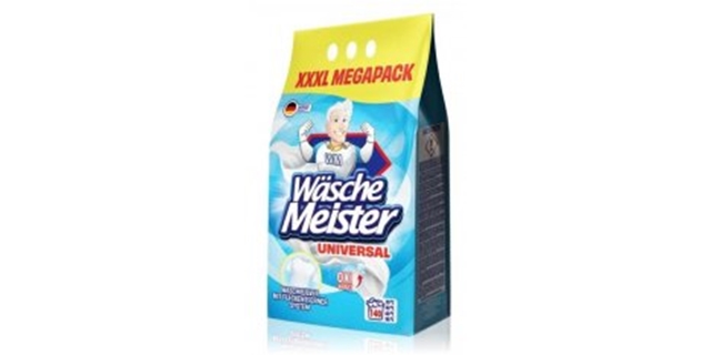 Wasche Meister Prací prášek 10,5kg UNIVERSAL 140 praní MEGA PACK                                                                                                                                                                                          