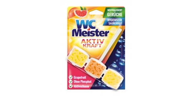 WC Meister Toilet Rim Block Grapefruit                                                                                                                                                                                                                    