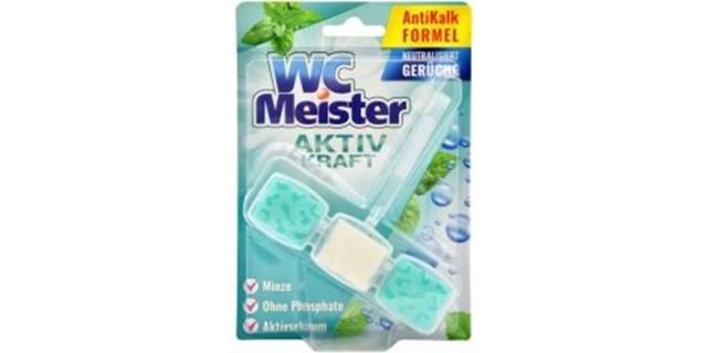 WC Meister Toilet Rim Block Mint                                                                                                                                                                                                                          