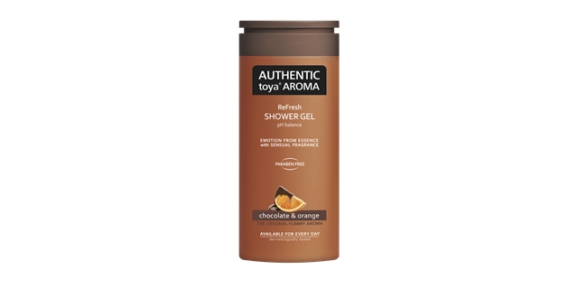 AUTHENTIC toya AROMA sprchový gel 400ml chocolate & orange                                                                                                                                                                                                