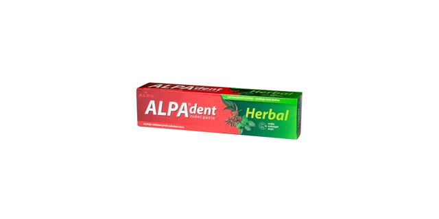 ALPA dent Herbal zubní pasta 90 g                                                                                                                                                                                                                         