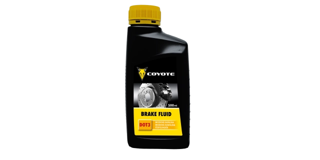COYOTE Brzdová kapalina DOT3 500 ml                                                                                                                                                                                                                       