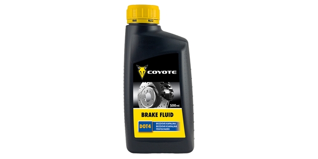 COYOTE Brzdová kapalina DOT4 500 ml                                                                                                                                                                                                                       