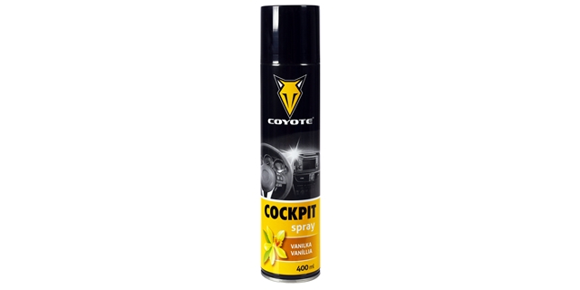 COYOTE Cockpit spray Vanilka 400 ml                                                                                                                                                                                                                       