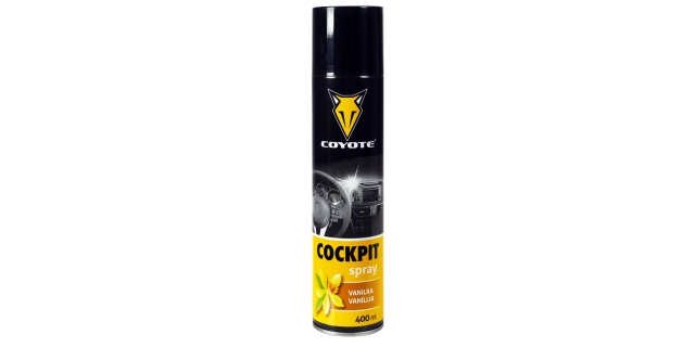 COYOTE Cockpit spray Vanilka 400 ml                                                                                                                                                                                                                       