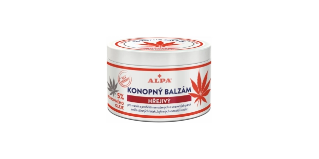 ALPA konopný balzám hřejivý 250 ml                                                                                                                                                                                                                        