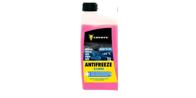 COYOTE Antifreeze G12EVO READY -30°C 1L                                                                                                                                                                                                                   