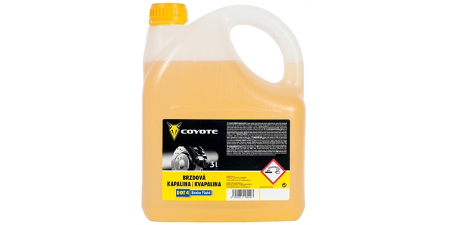 COYOTE Brzdová kapalina DOT4 3l                                                                                                                                                                                                                           