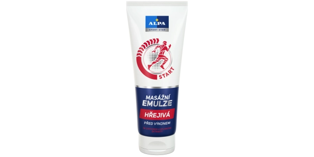 ALPA masážní emulze HŘEJIVÁ 210 ml                                                                                                                                                                                                                        