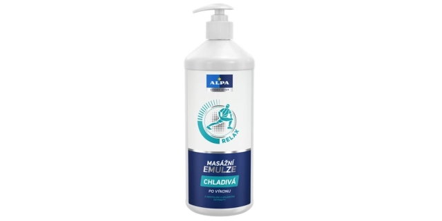 ALPA masážní emulze CHLADIVÁ 1000 ml                                                                                                                                                                                                                      