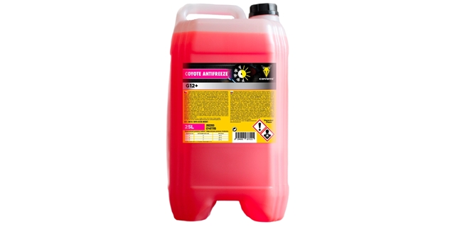 COYOTE Antifreeze G12+ 25L                                                                                                                                                                                                                                