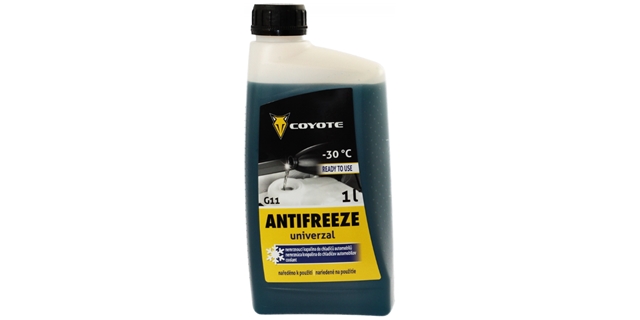 COYOTE Antifreeze G11 Univerzal READY -30°C 1L                                                                                                                                                                                                            