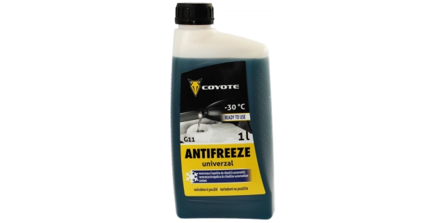 COYOTE Antifreeze G11 Univerzal READY -30°C 1L                                                                                                                                                                                                            